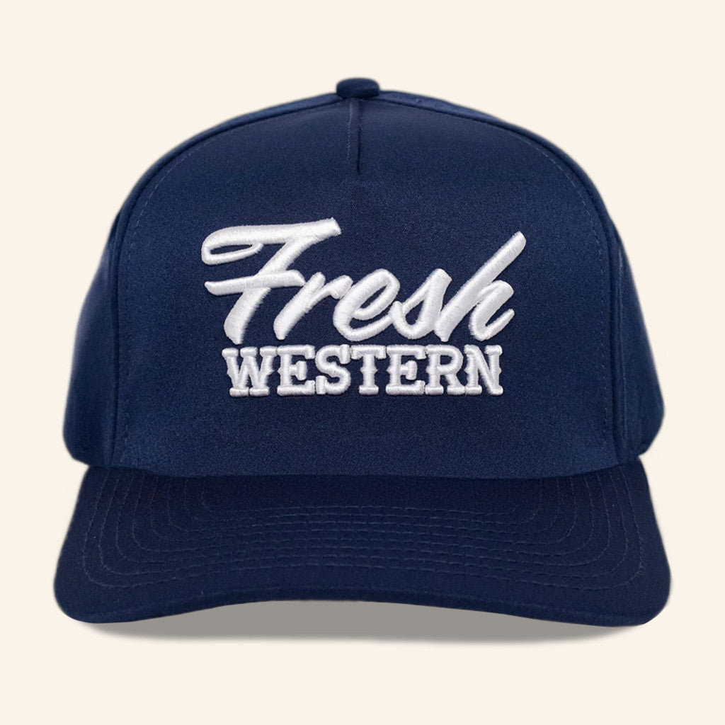 Fresh Western Hat Embroidered FW Hat Birthday Gift For Husband - Lilybirchmarket