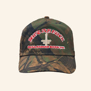 Friends Family Forever Merch Twitching Tongues Soft As Fuck Camo Hat Embroidered Gifts For Fans - Lilybirchmarket