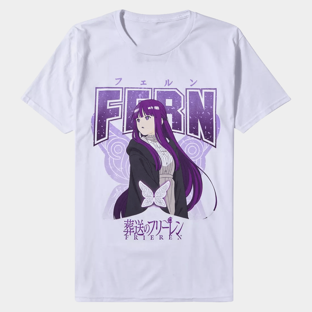 Frieren Merch Frieren Beyond Journey's End Fern Girls T-Shirt Birthday Gift Ideas For Her - Lily Birch Market