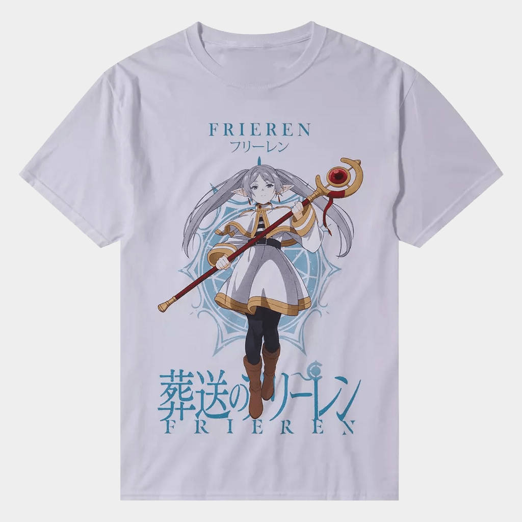 Frieren Merch Frieren Beyond Journey's End Frieren Portrait T-Shirt Gifts For Her - Lily Birch Market