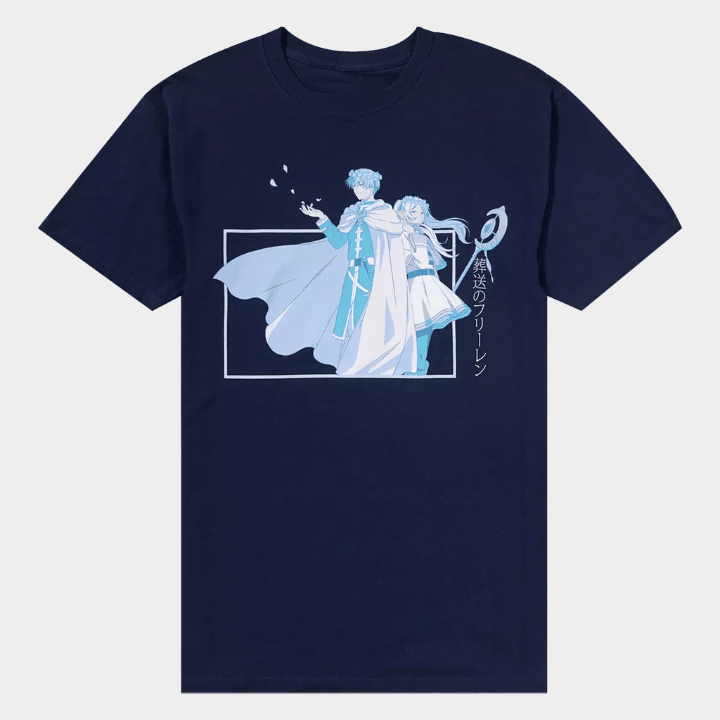 Frieren Merch Frieren Beyond Journey's End Himmel And Frieren Tonal T-Shirt Gifts For Brother - Lily Birch Market