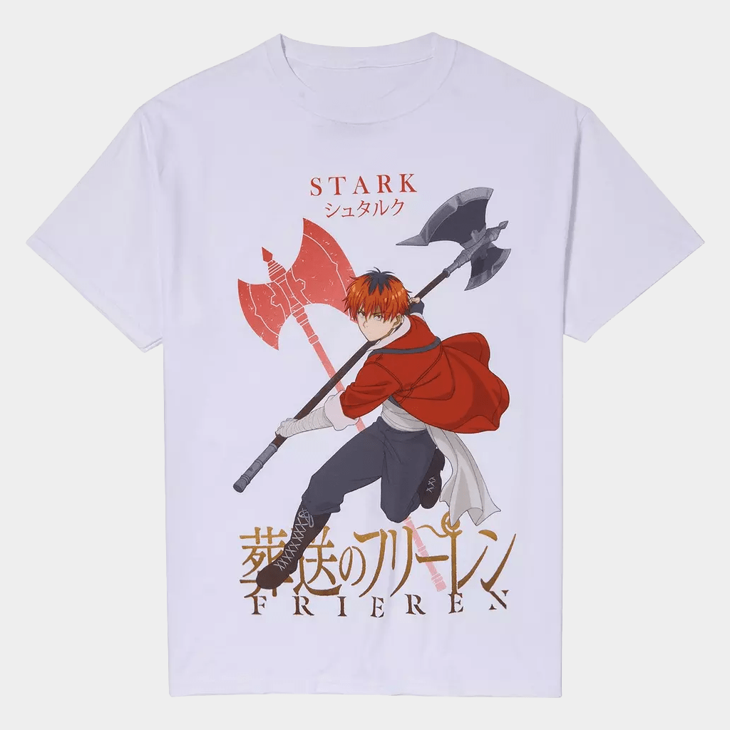 Frieren Merch Frieren Beyond Journey's End Stark T-Shirt Gifts For Son - Lily Birch Market