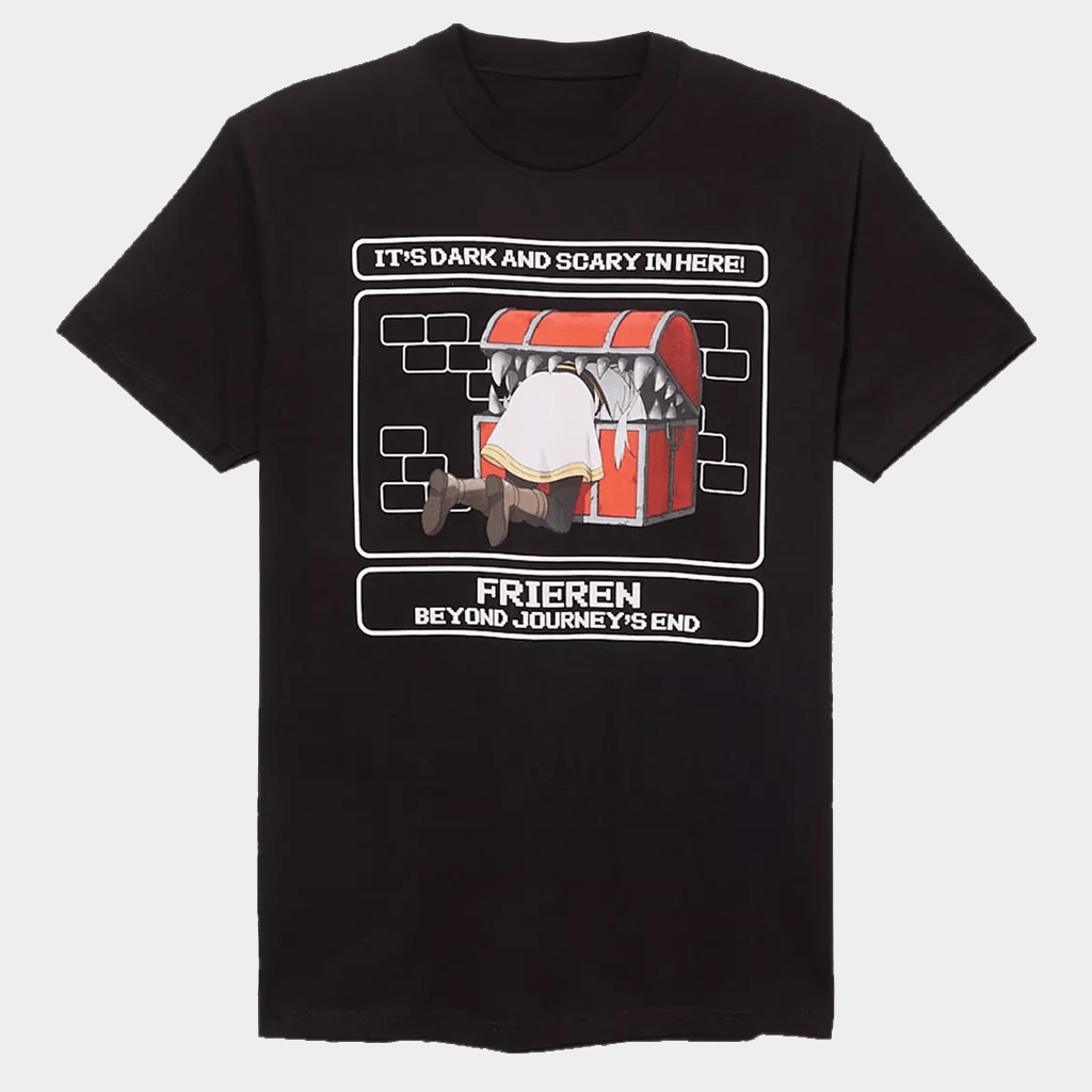 Frieren Merch Frieren Beyond Journey's End Treasure Chest T-Shirt Gifts For Besties - Lily Birch Market