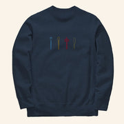 Frightened Rabbit Merch Embroidered Sweatshirt Gifts For Rock Fans - Lilybirchmarket