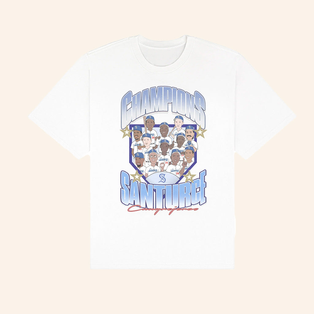 FRSH Company Merch FRSH x Santurce Champions Hall Of Fame T-Shirt Gifts For Baseball Lovers - Lily Birch Market