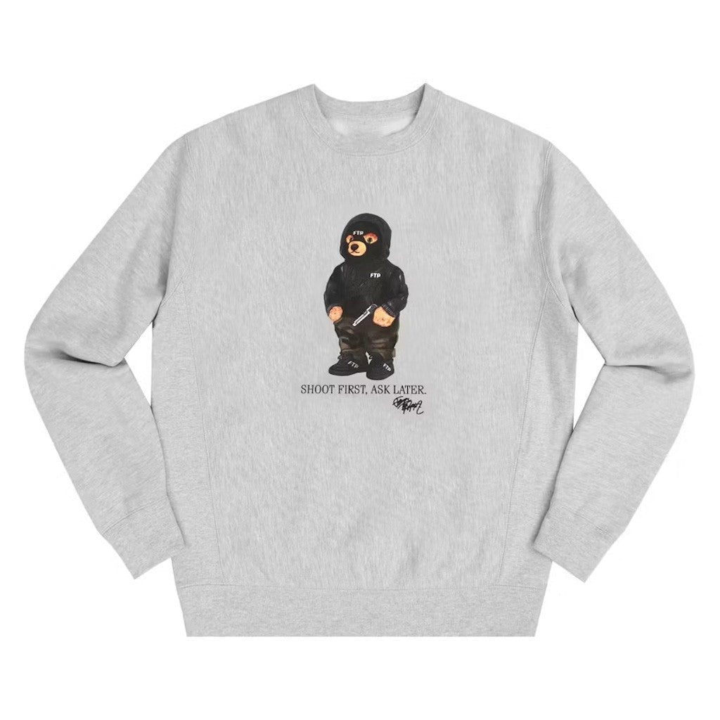 FTP Merch FTP Hooded Bear Crewneck Sweatshirt Gifts For Boyfriend - Lilybirchmarket