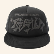 Fuerza Regida Merch Embroidered Trucker Hat Unique Gifts For Music Lovers - Lilybirchmarket