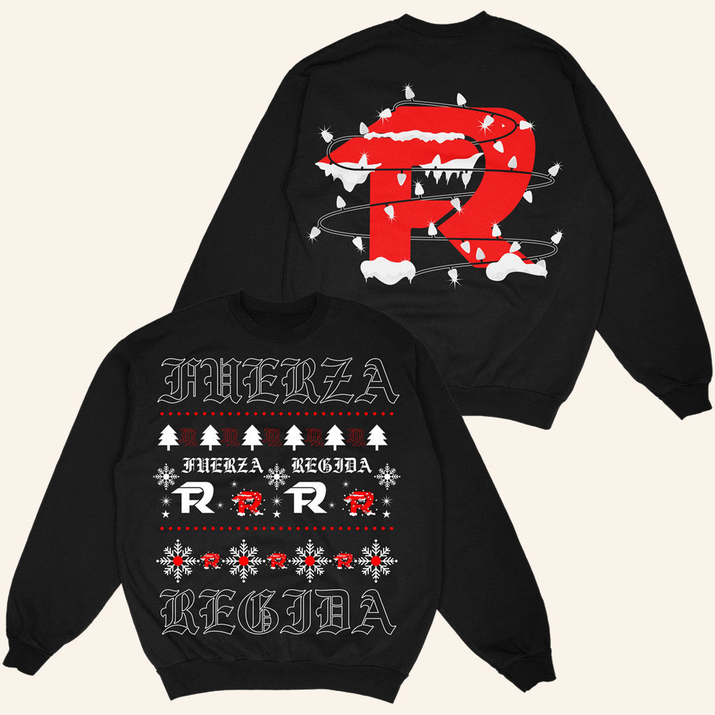 Fuerza Regida Merch FR Mas Sweatshirt Christmas Gifts For Music Lovers - Lilybirchmarket