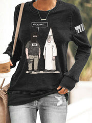 Funny Abolish ICE Nice Hat Sweatshirt Anti ICE Sweatshirt Gifts for Democracy Lovers - Lilybirchmarket