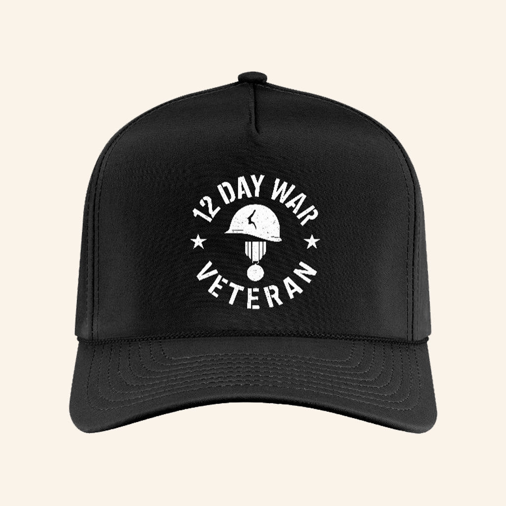 Funnymike Merch 12 Day War Veteran Hat Unique Gift For Dad - Lilybirchmarket