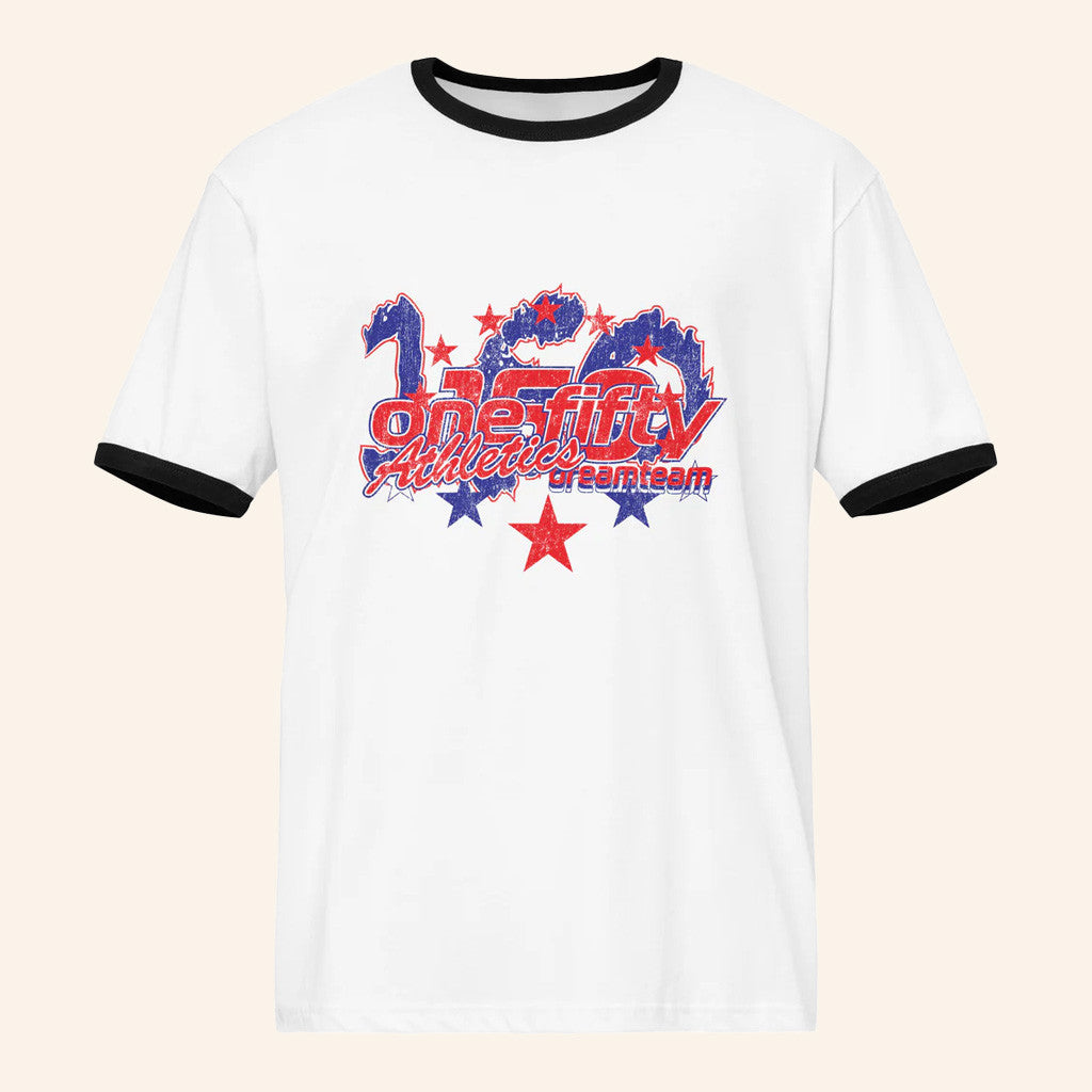 G Herbo Merch 150 Ringer T-Shirt 150 Athletics Dream Team Shirt Gifts For Fans - Lily Birch Market