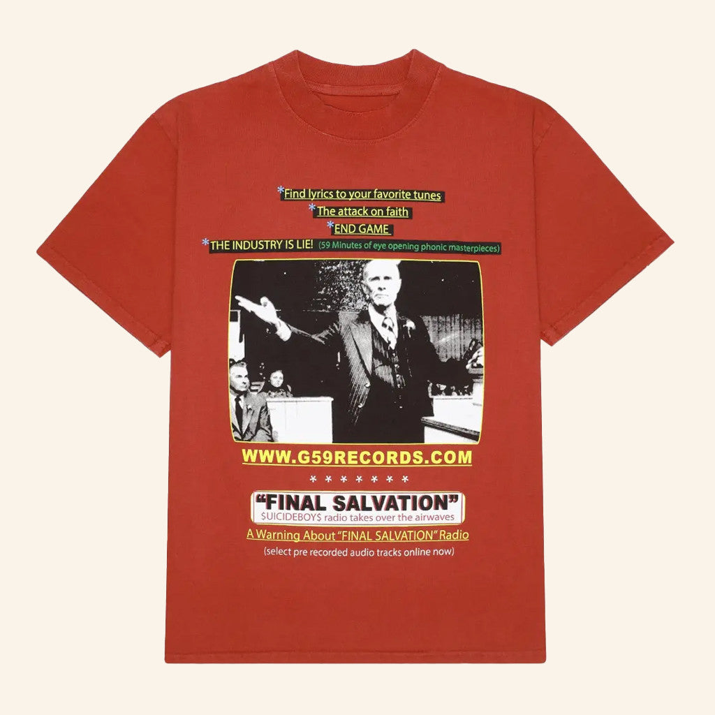 G59 Records Merch G59 Televangelist T-Shirt Gift Ideas For Husband - Lily Birch Market