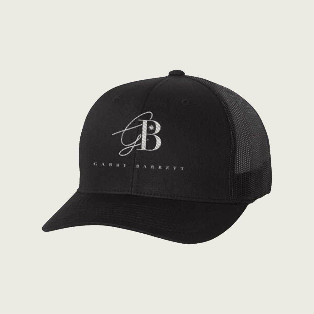 Gabby Barrett Merch Gabby Barrett Logo Embroidered Trucker Hat Christmas Ideas For Him - Lilybirchmarket