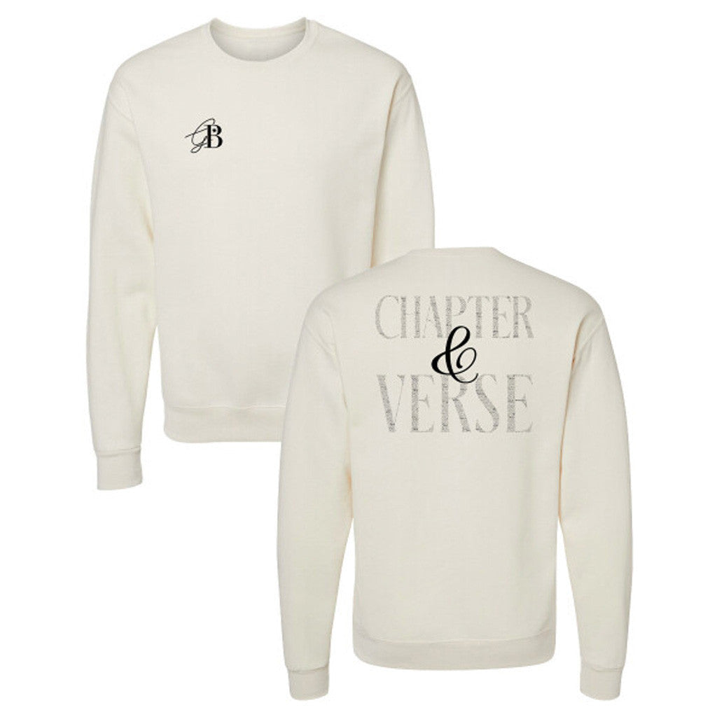 Gabby Barrett Merch Tour 2025 Chapter And Verse Crewneck Sweatshirt Gifts For Him - Lilybirchmarket