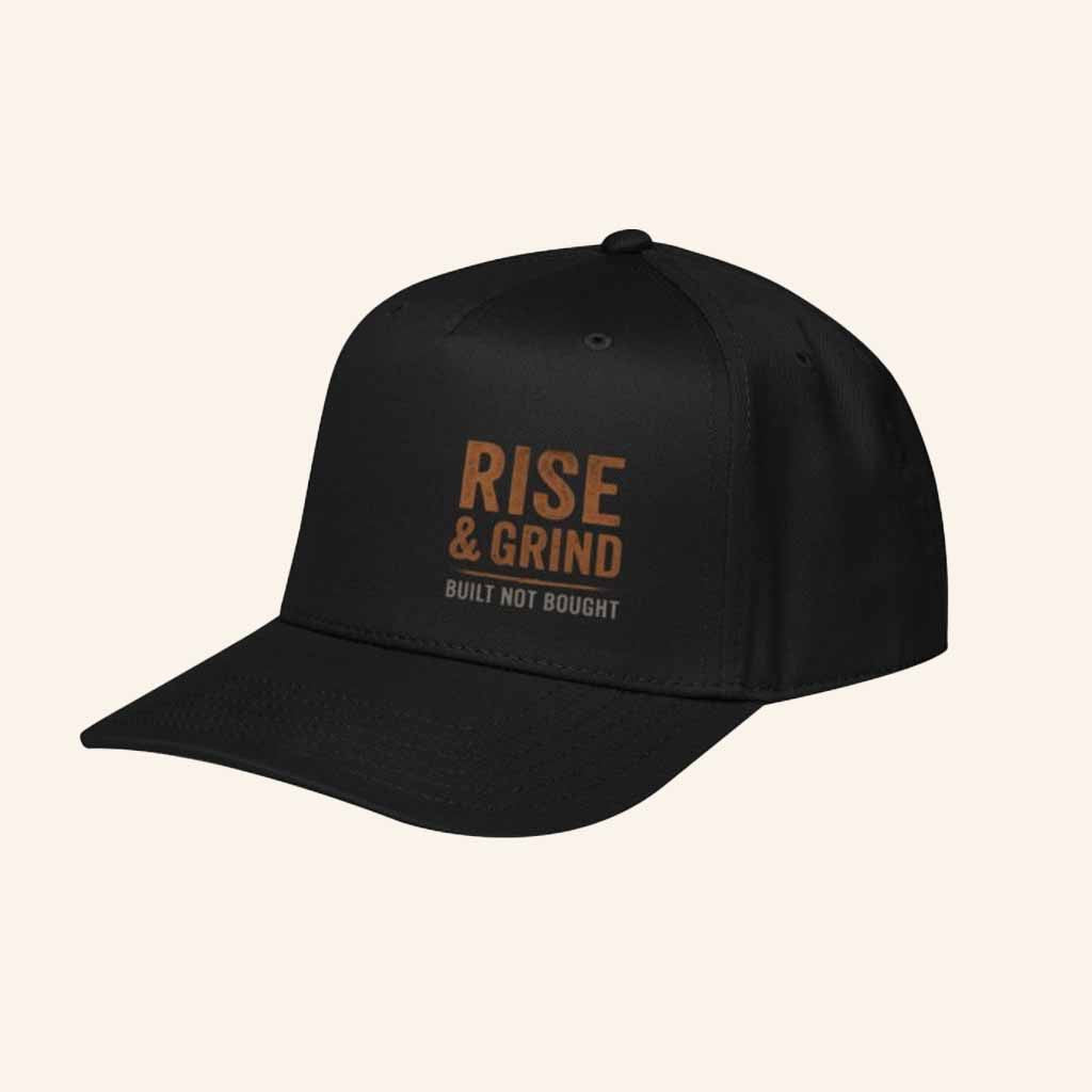 Gannon Merch Rise And Grind Hat Built Not Bought Cap Gifts For Brothers - Lilybirchmarket