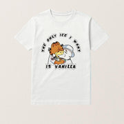 Garfield The Only Ice I Want Is Vanilla Shirt Anti ICE Apparel Gifts For Friend - Lily Birch Market