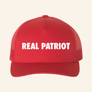 Gavin Newsom Merch Real Patriot Trucker Hat Best Gifts For Boyfriend - Lilybirchmarket