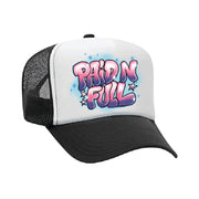 Geezyworld Merch Paid N Full Trucker Hat Presents For Boyfriend - Lilybirchmarket
