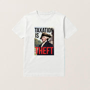 George Washington Taxation Is Theft Shirt Political T-Shirt Gifts For Boyfriend - Lily Birch Market