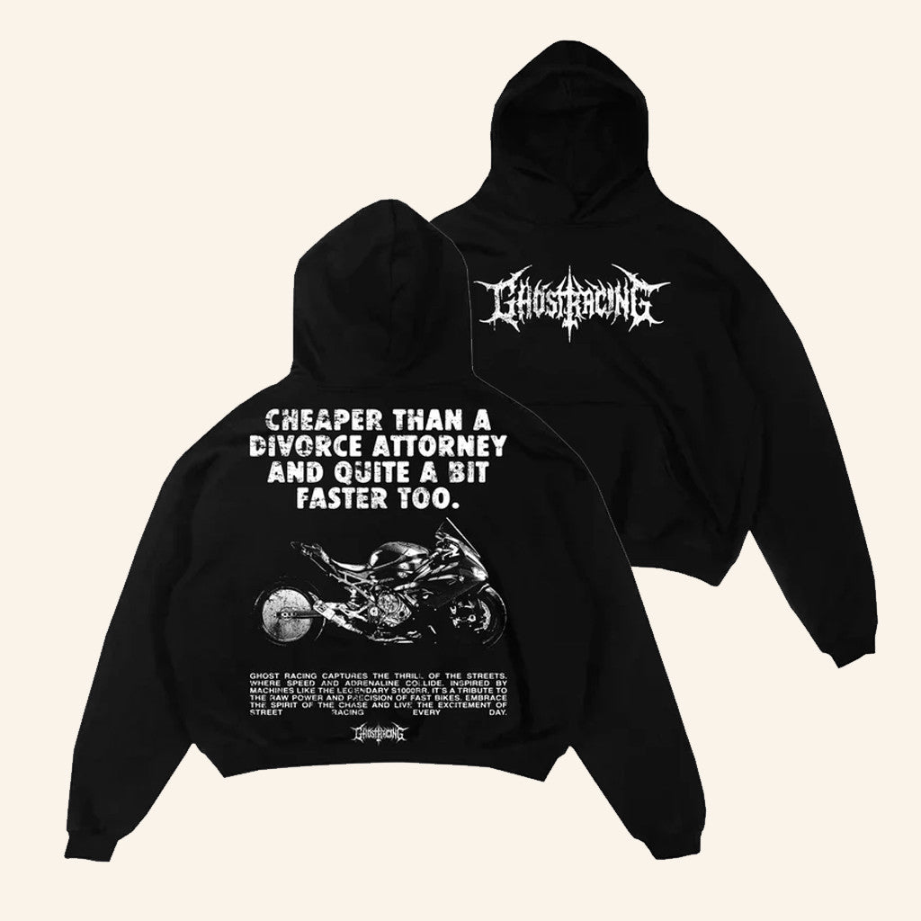 Ghost Racing Merch Divorce Attorney Hoodie Christmas Present Ideas For Dad - Lilybirchmarket