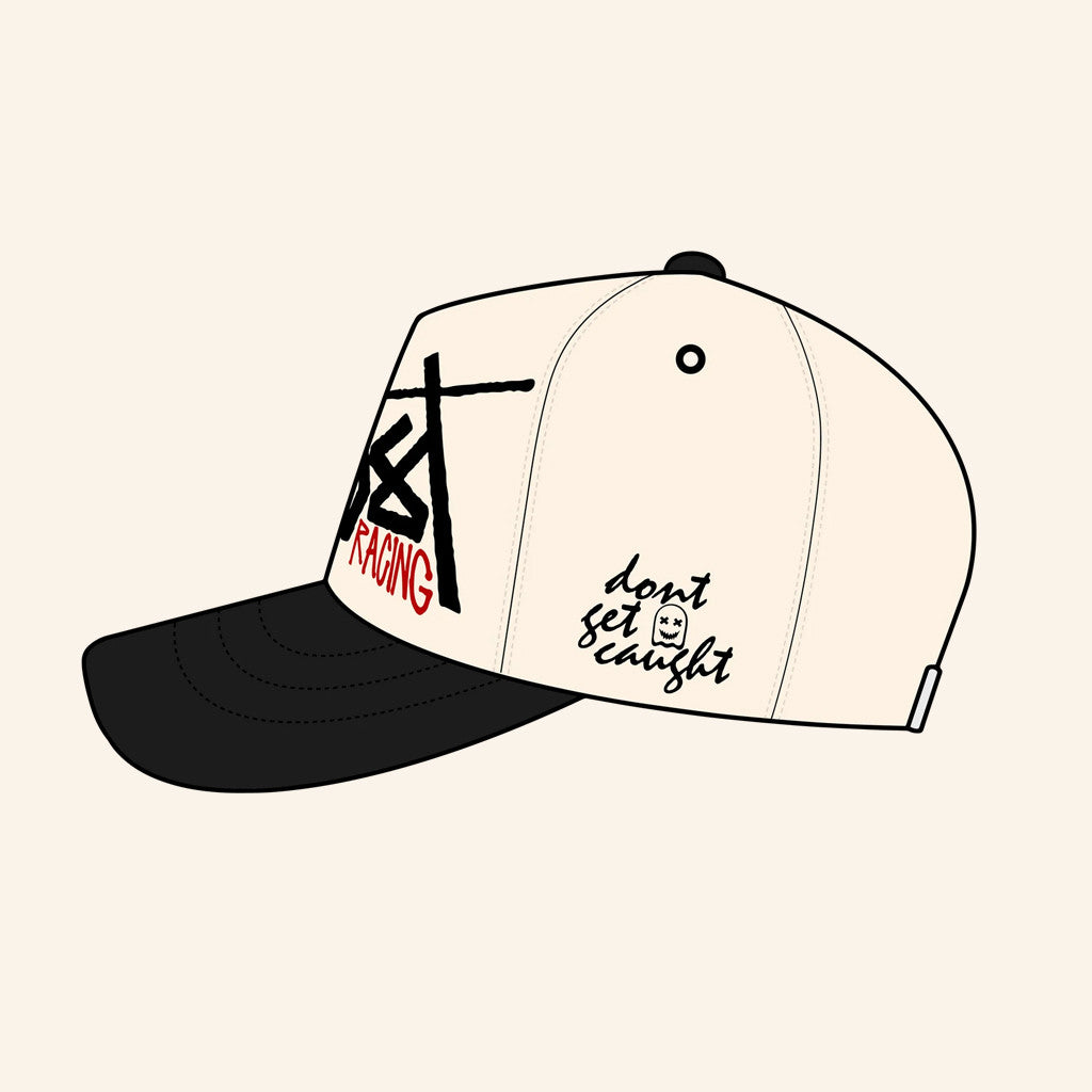Ghost Racing Merch Embroidered Ghost Hat Don't Get Caught Hat Christmas Present Ideas For Him - Lilybirchmarket