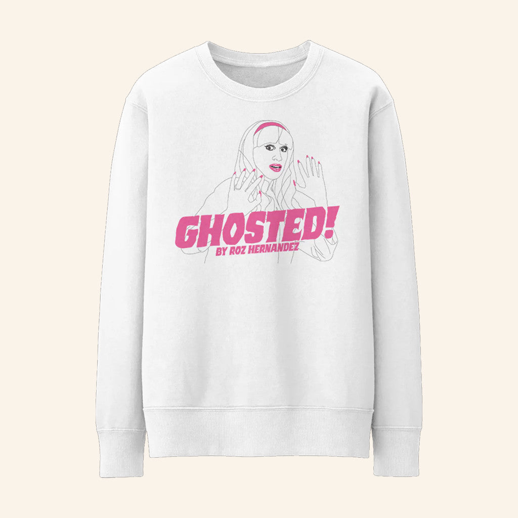Ghosted Merch By Roz Hernandez Ghosted Crewneck Sweatshirt Christmas Gifts For Wife - Lilybirchmarket