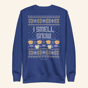 Gilmore Girls Merch I Smell Snow Sweatshirt Christmas Gifts Ideas For Husband - Lilybirchmarket