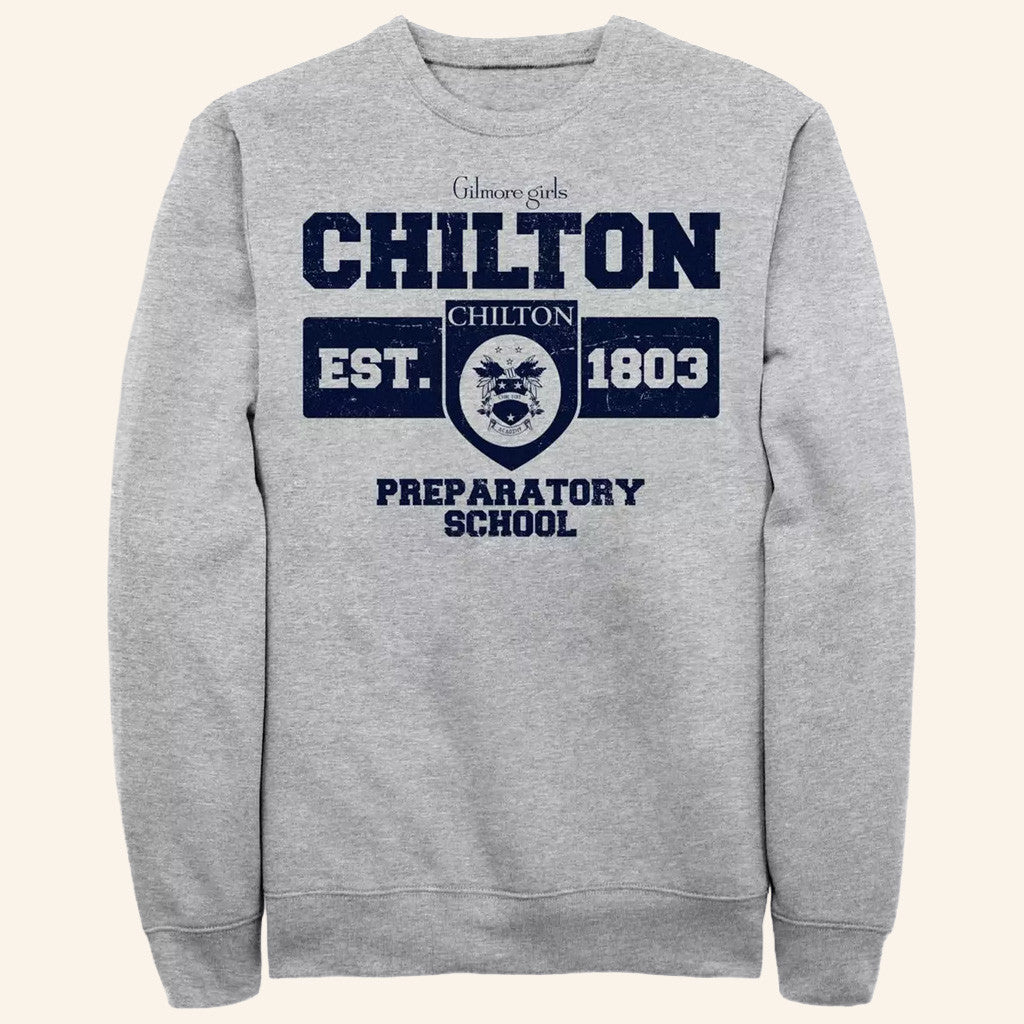 Gilmore Girls Merch Property Of Chilton Preparatory School Sweatshirt Gifts For Friends - Lilybirchmarket