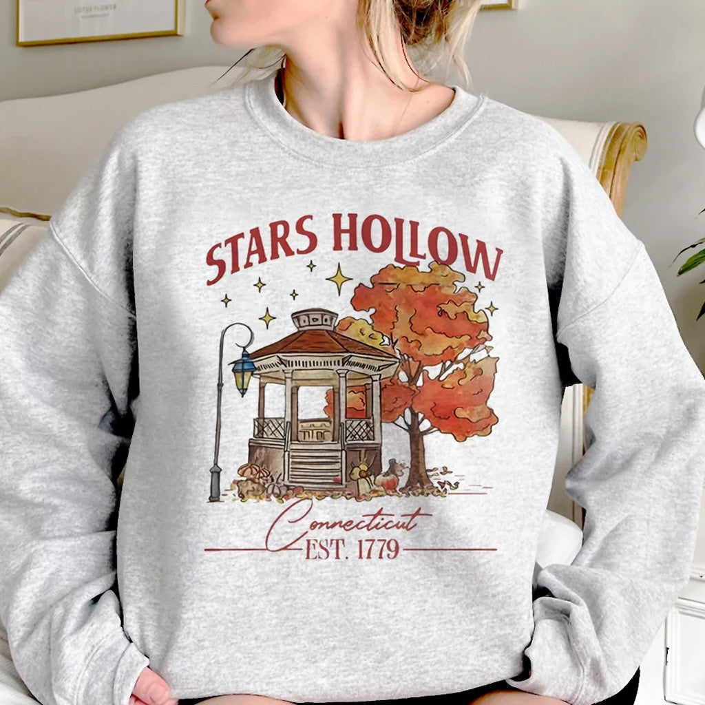Gilmore Girls Merch Stars Hollow Connecticut Est 1779 Sweatshirt Stars Hollow Merch Her Gifts - Lilybirchmarket
