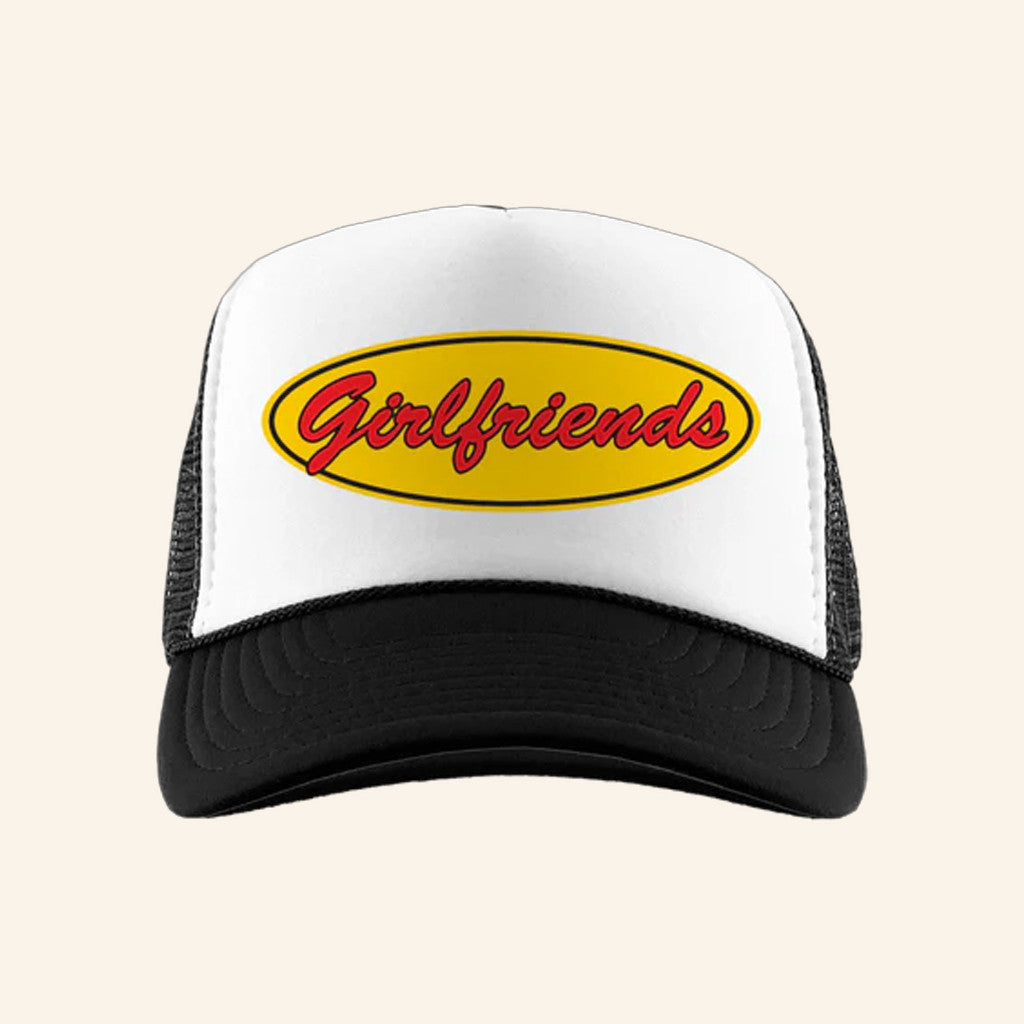 Girlfriendsxo Merch Cursive Logo Trucker Hat Christmas Gifts For Her - Lilybirchmarket