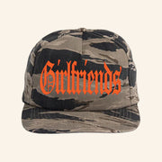Girlfriendsxo Merch Old English Camo Hat Embroidered Girlfriends Hat Gifts For Him - Lilybirchmarket