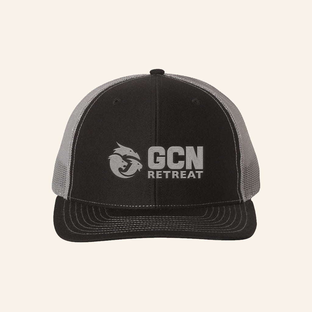 Glass Cannon Network Merch GCN Retreat Embroidered Trucker Hat Gifts For Brother - Lilybirchmarket