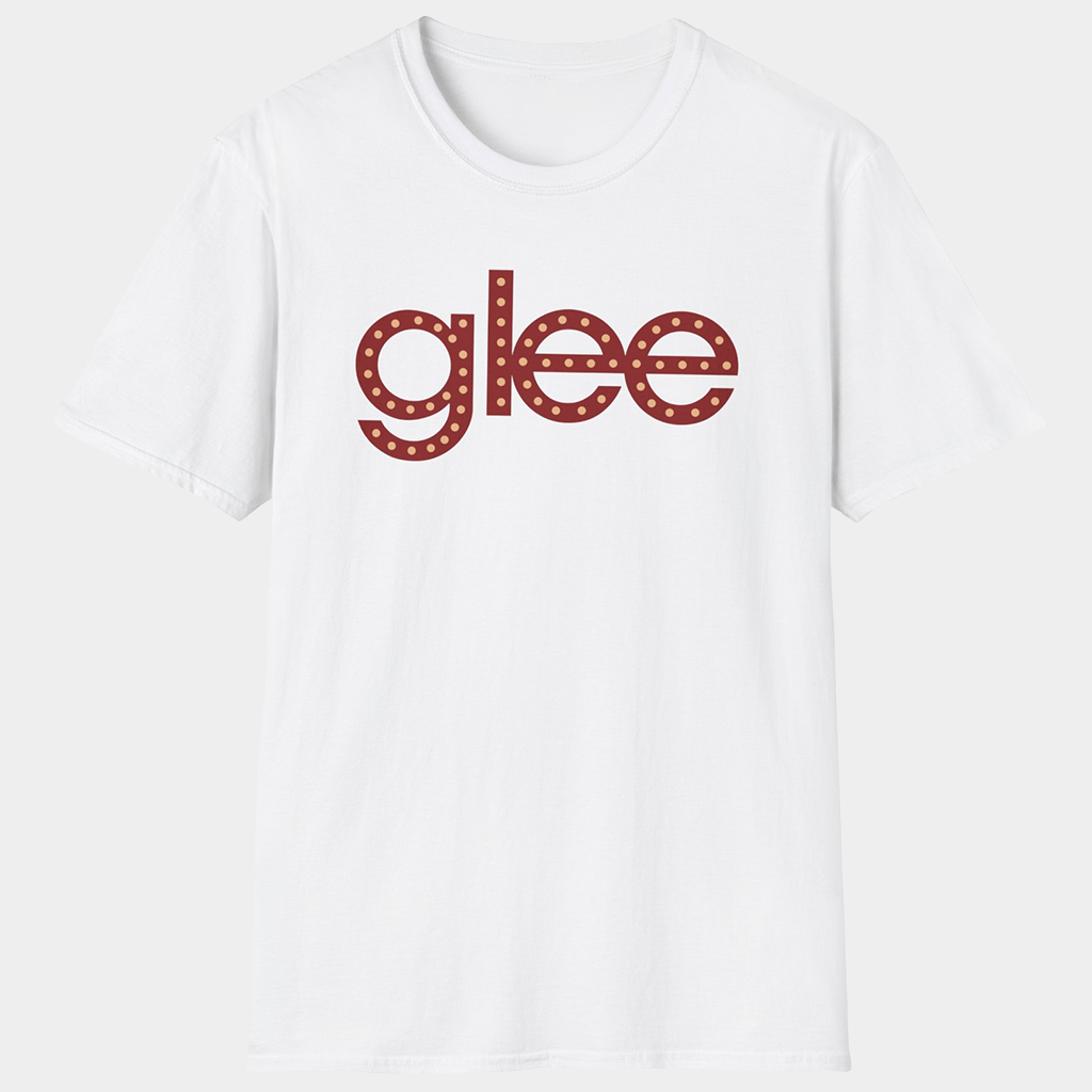 Glee Merch Glee Logo Stage Lights T-Shirt Birthday Gifts For Son - Lily Birch Market