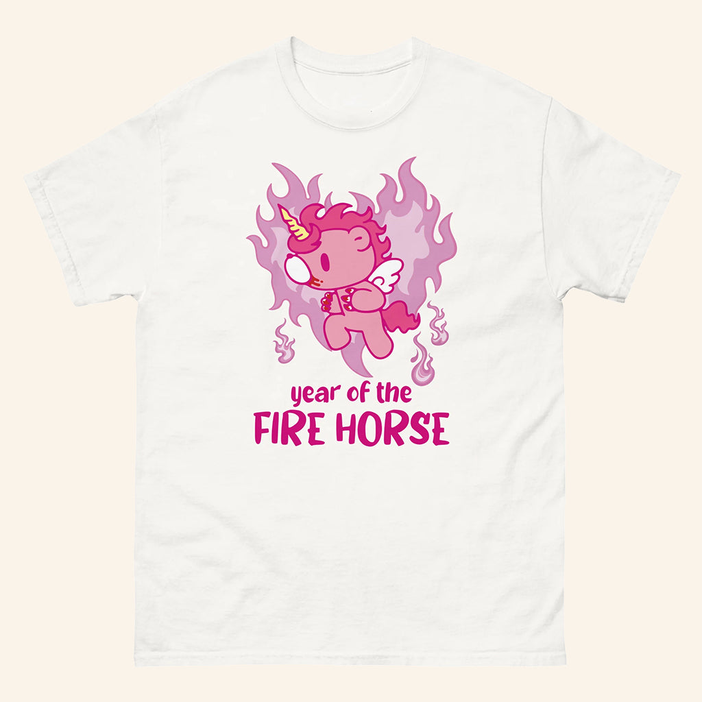 Gloomy Bear Merch Gloomy Year Of The Fire Horse T-Shirt Gifts For Her - Lily Birch Market