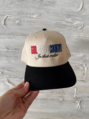 God Family Country Hat Embroidered Patriotic Cap Gifts For Father - Lilybirchmarket