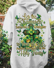 Gods Perfect Presence Patricks Day Hoodie Best Idea Gifts For Men - Lilybirchmarket