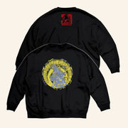 Godzilla Merch Godzilla Vs Destoroyah 30Th Anniversary Scene Illustration Sweatshirt Wife Gifts - Lilybirchmarket