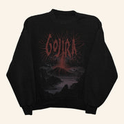 Gojira Merch Lightning Strike Crewneck Sweatshirt Presents For Music Lovers - Lilybirchmarket