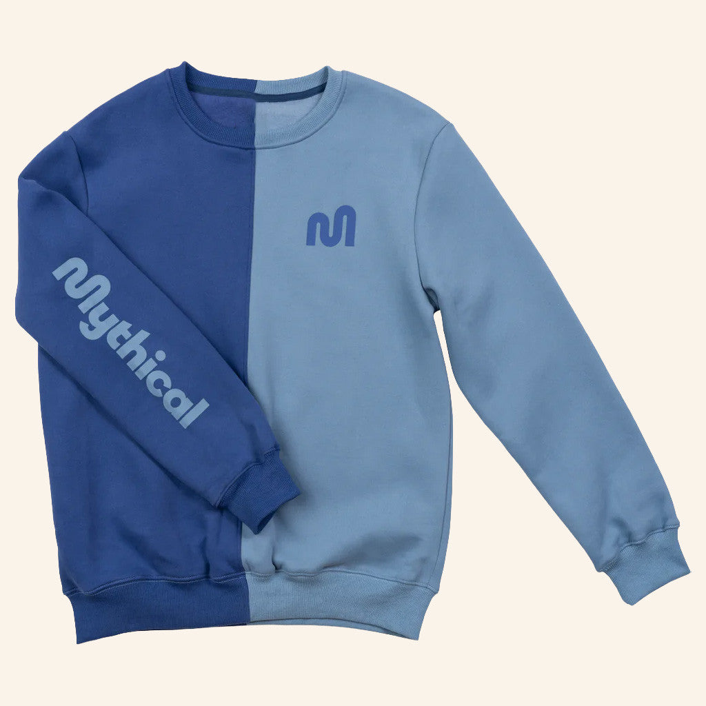Good Mythical Morning Merch Mythical Colorblock Sweatshirt Best Gifts For Boyfriend - Lilybirchmarket
