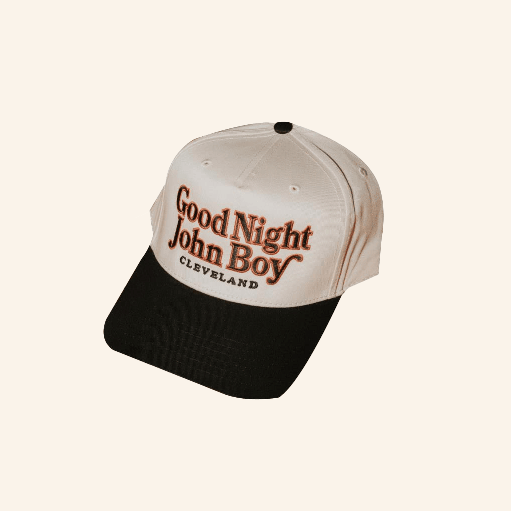 Good Night John Boy Merch Two Toned Embroidered Cap Gifts For Dudes - Lilybirchmarket
