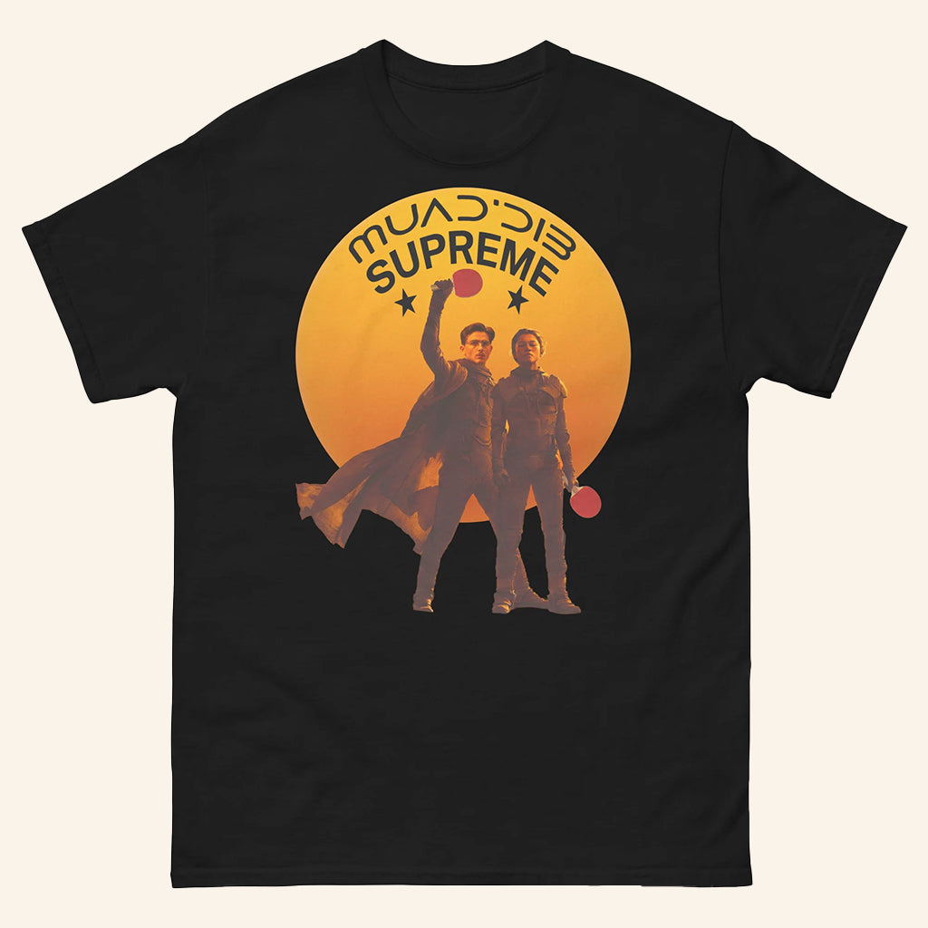 Good Shirts Merch Muad'dib Supreme Shirt Black Gifts Fo Husband - Lily Birch Market