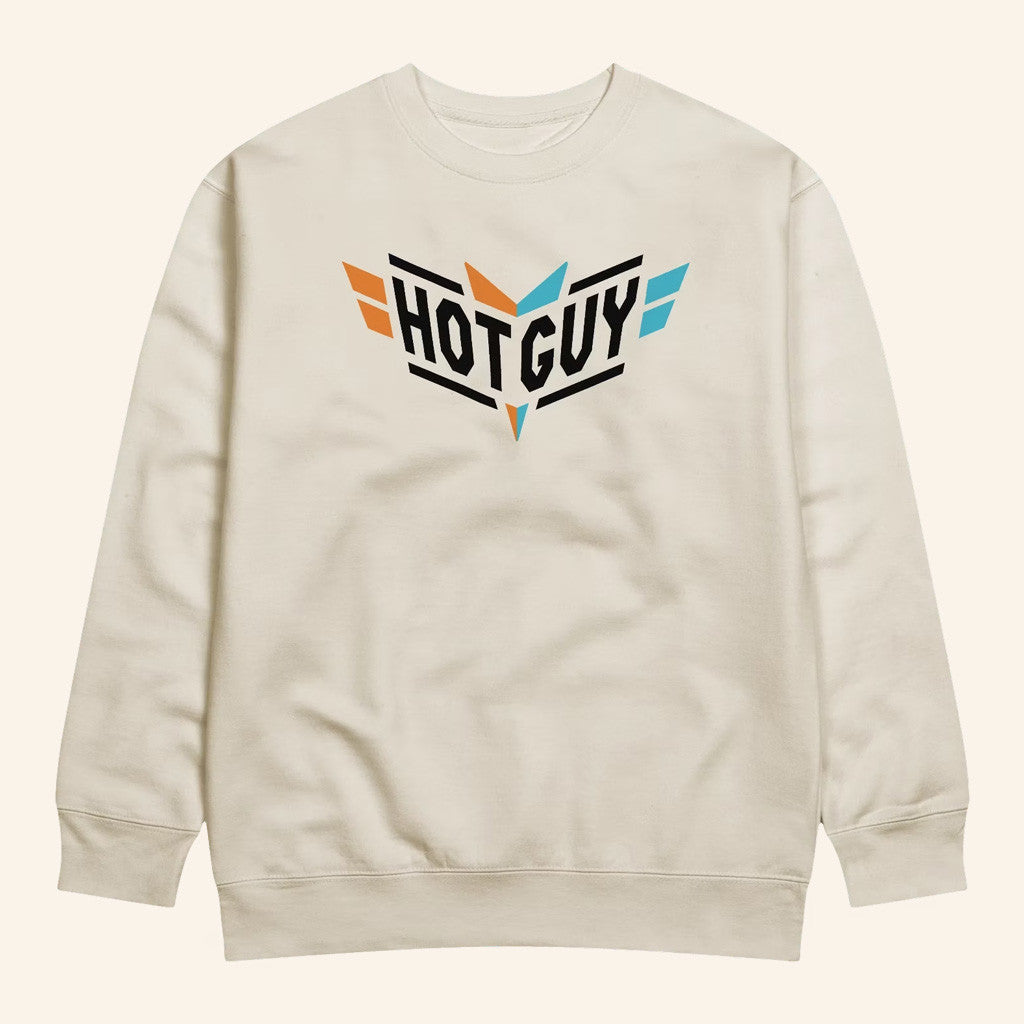 GoodTimesWithScar Merch Hotguy Crewneck Sweatshirt Gifts For Friends - Lilybirchmarket