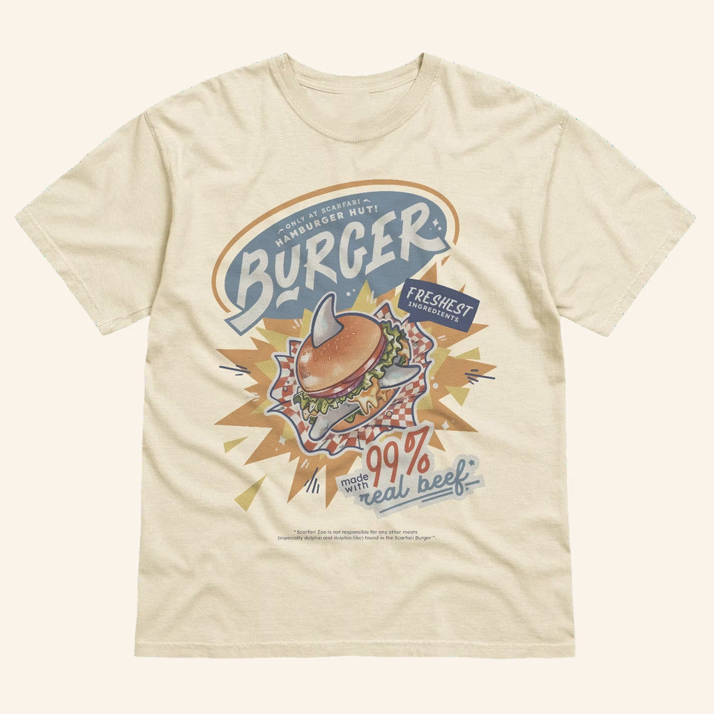 GoodTimesWithScar Merch Scarfari Burger T-Shirt Best Birthday Gift For Husband - Lily Birch Market