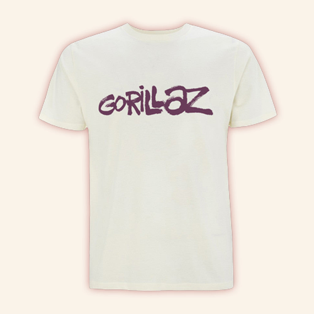 Gorillaz Merch 25 Graffiti Logo T-Shirt Birthday Gift Ideas For Her - Lily Birch Market