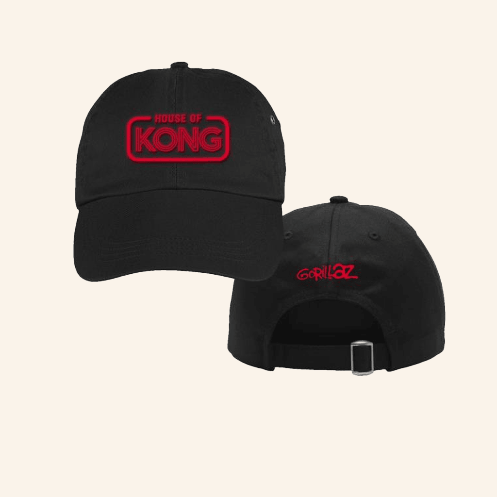 Gorillaz Merch Embroidered Hok Logo Cap Gifts For Husband - Lilybirchmarket