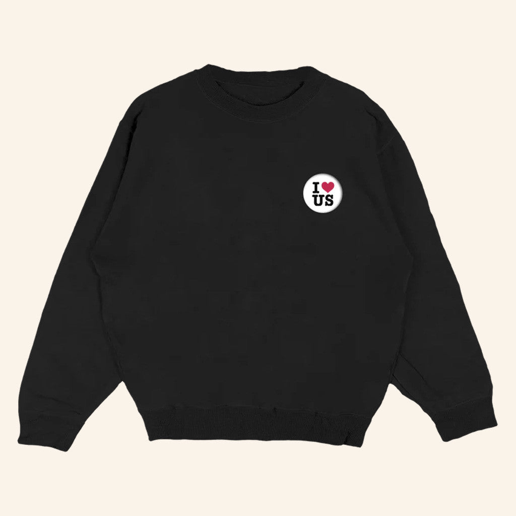 Gracie Abrams Merch I Love US Crewneck Sweatshirt Gifts For Him Her - Lilybirchmarket