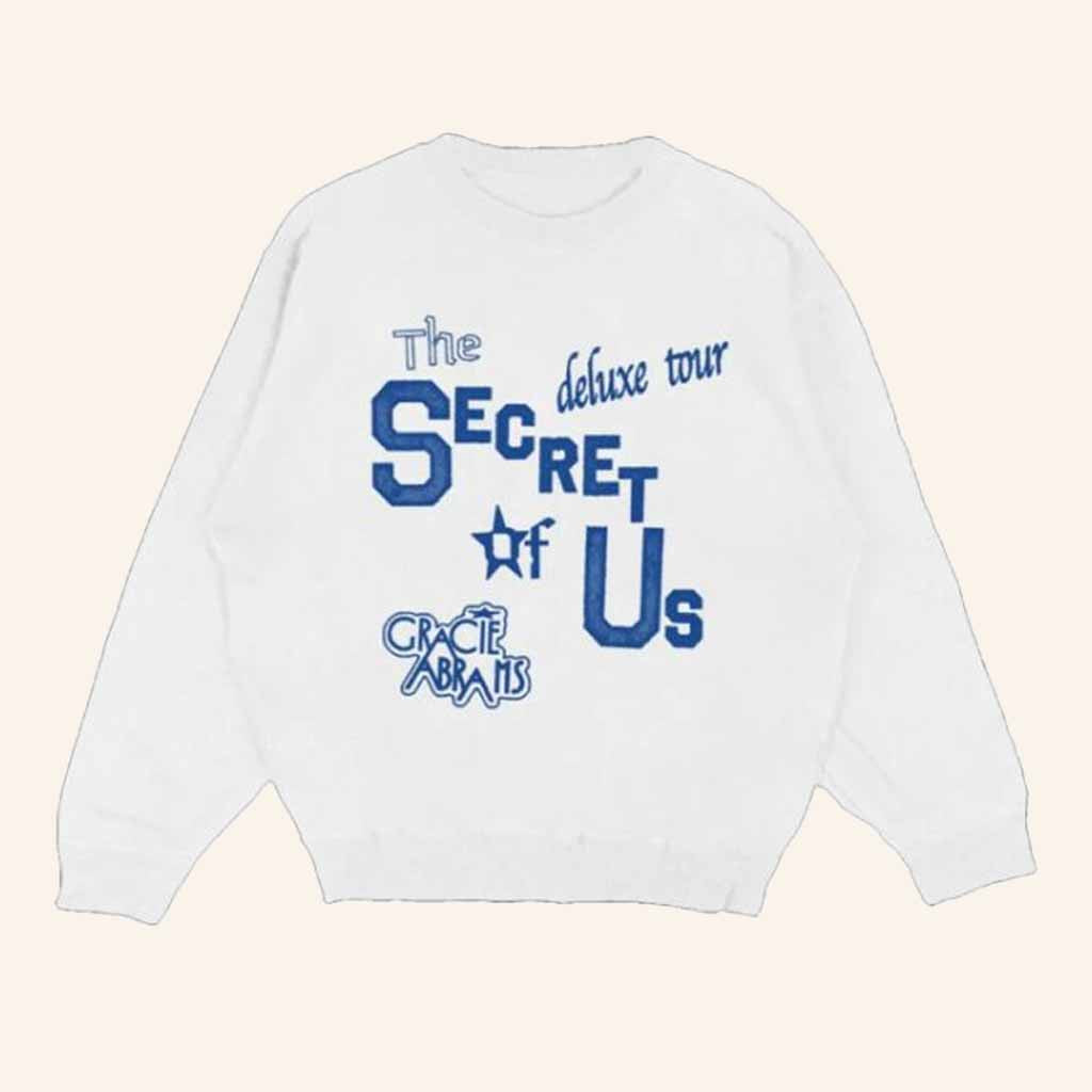 Gracie Abrams Merch The Secret Of Us Deluxe Tour Sweatshirt Gifts For Music Fans - Lilybirchmarket