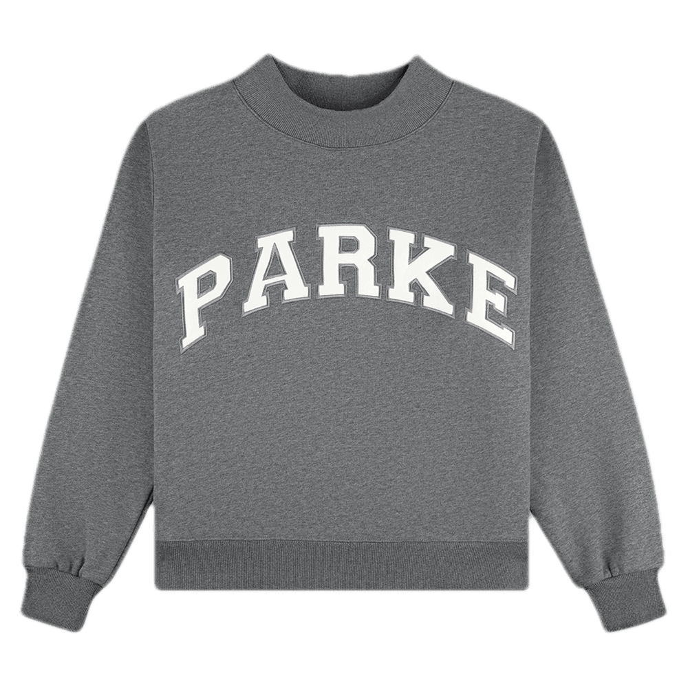 Graphite Heather Parke Sweatshirt Parke Summer Drop Best Gifts For Mom - Lilybirchmarket
