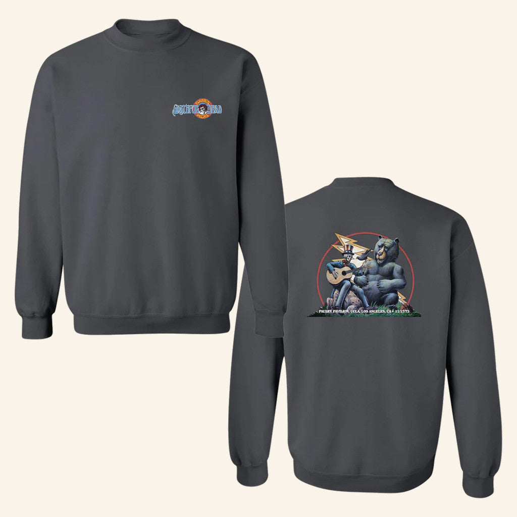 Grateful Dead Merch Dave's Picks Vol 5 Crewneck Sweatshirt Birthday Present For Husband - Lilybirchmarket