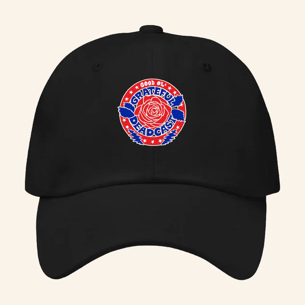 Grateful Dead Merch Embroidered Deadcast Hat Christmas Gift Ideas For Him - Lilybirchmarket